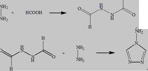 4-氨基-1, 2, 4-三氮唑合成路线图