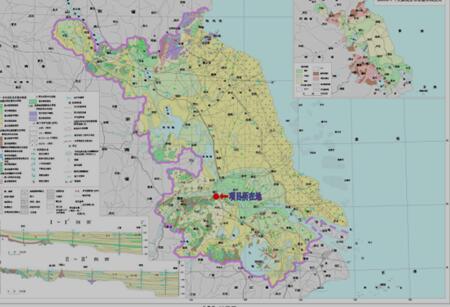 镇江市大港片区COD项目所在地水文地质图