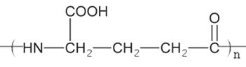 γ-PGA的结构式