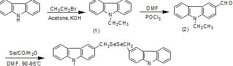 含咔唑二硒醚的合成