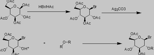 Koenigs-Knorr 化学反应式