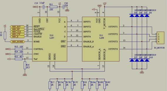 L297与L298连接电路